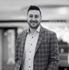 Sean Merlonghi bw headshot